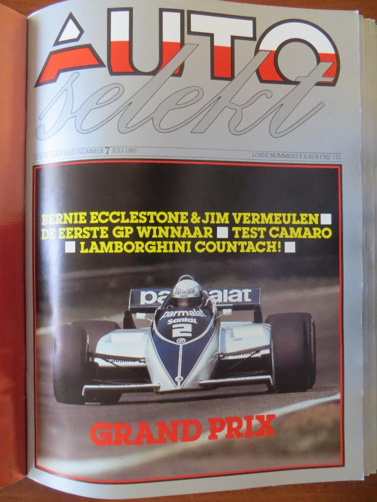 Autoselekt 7 1982 Lamborghini Countach, test Camaro Z 28 E, Ophalen of Verzenden, Nieuw, Chevrolet