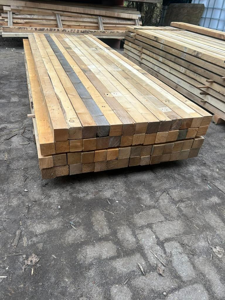 Schutting palen, Tuin en Terras, Ophalen, Zo goed als nieuw, 250 cm of meer, Planken