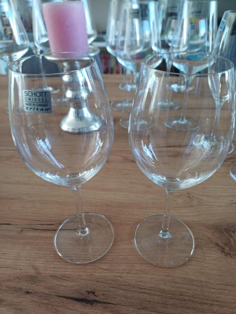 schott zwiesel witte wijn glazen x2, Ophalen of Verzenden, Nieuw, Overige typen