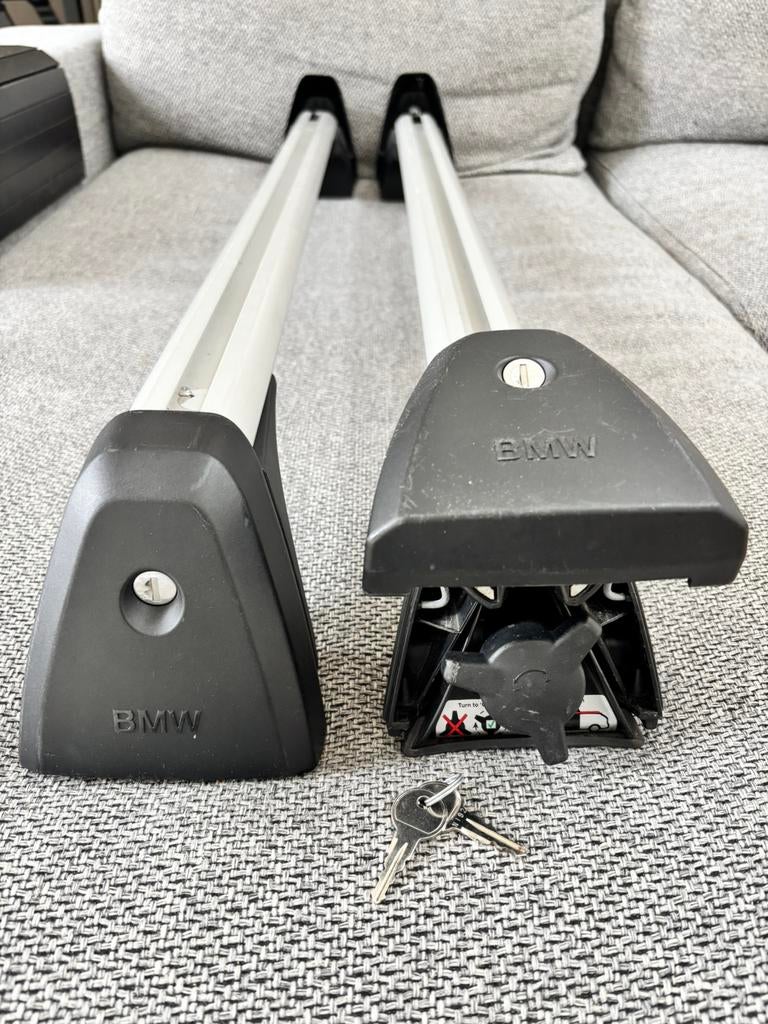 Originele BMW 2-serie F45 of 3-serie Touring F31 Dakdragers, Auto diversen, Dakdragers, Ophalen of Verzenden, Zo goed als nieuw