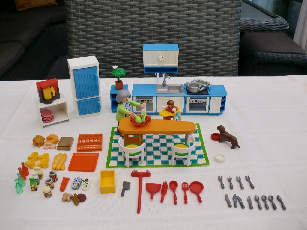 5329 Playmobil Keuken, Ophalen of Verzenden, Zo goed als nieuw, Complete set