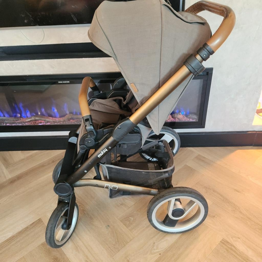 Mutsy Nio Kinderwagen, Kinderen en Baby's, Kinderwagens en Combinaties, Kinderwagen, Gebruikt, Ophalen of Verzenden, Mutsy