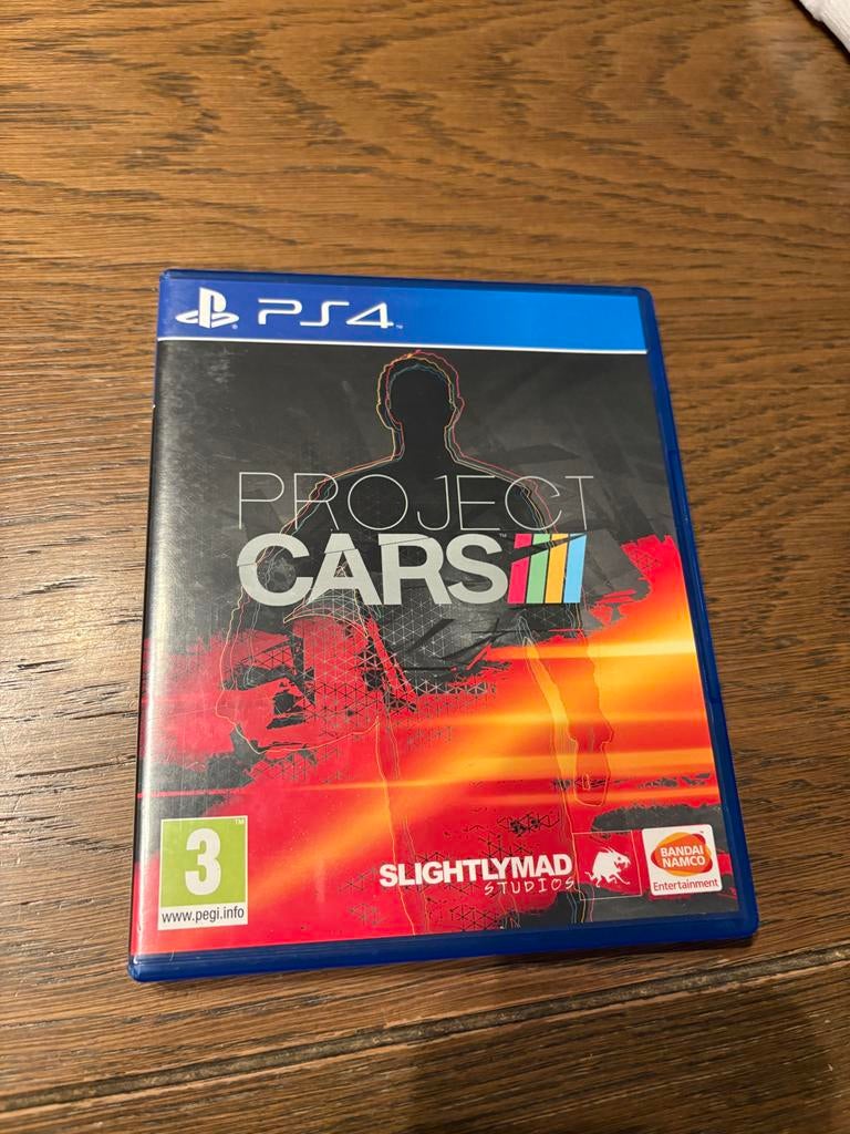Project Cars PS4 disc versie - Racegame, Spelcomputers en Games, Games | Sony PlayStation 4, Online, Gebruikt, 1 speler, Racen en Vliegen