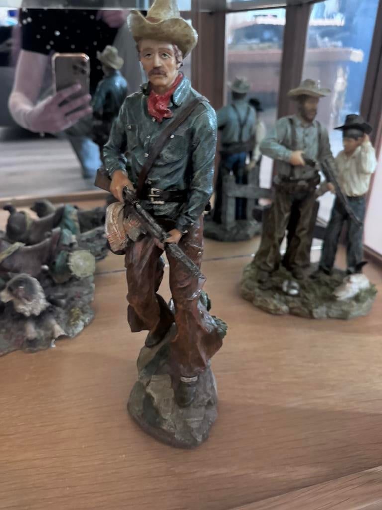 Cowboy beeld, Verzamelen, Beelden en Beeldjes, Ophalen, Zo goed als nieuw