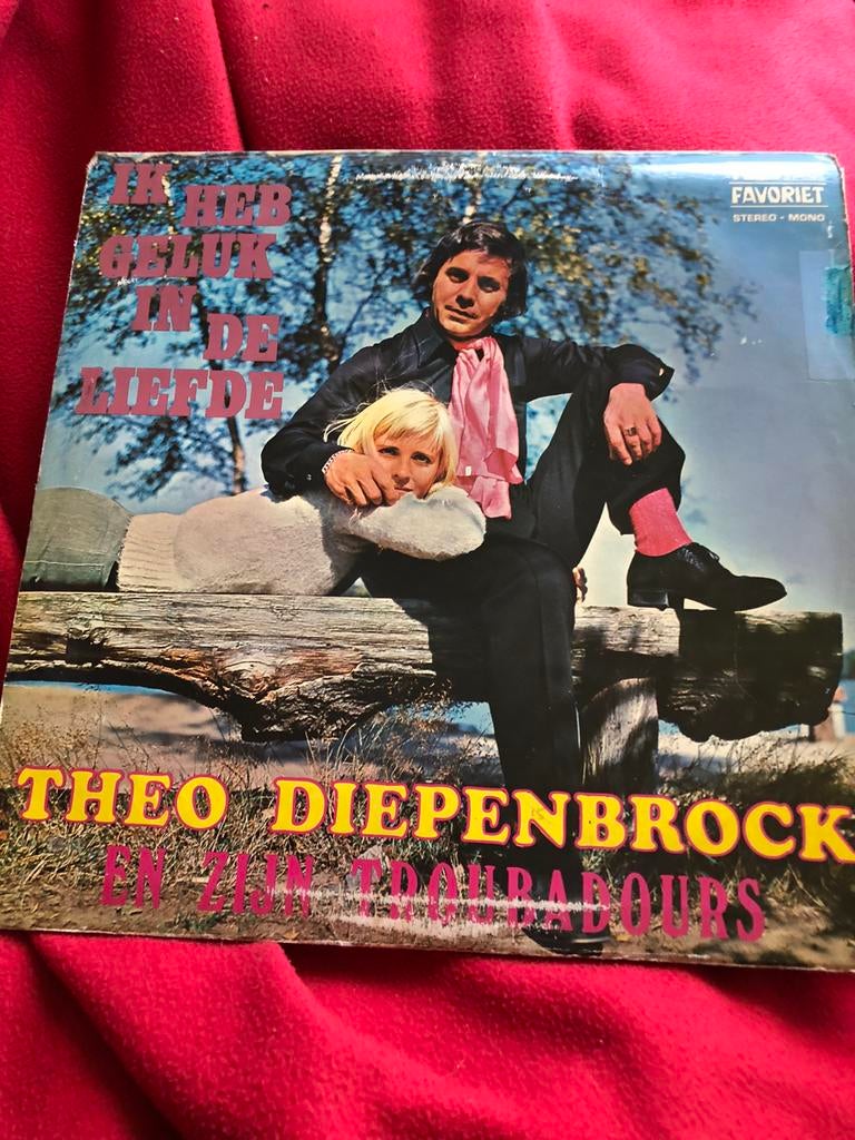 Ik heb geluk in de liefde LP, Ophalen of Verzenden, Zo goed als nieuw, 12 inch, Levenslied of Smartlap