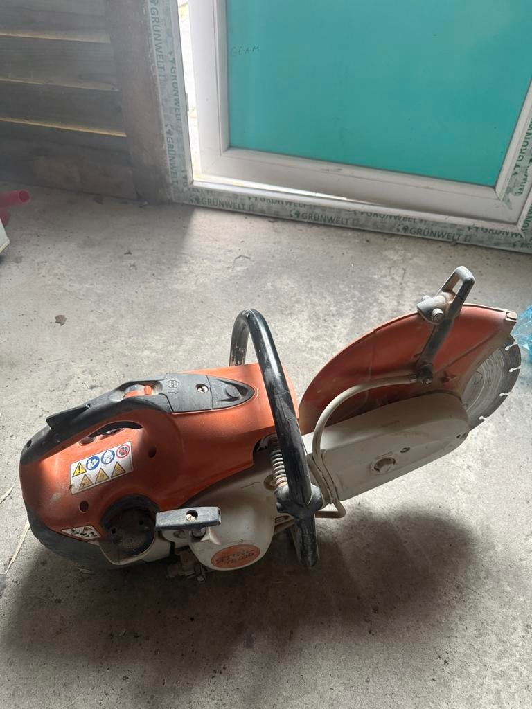 Sthil TS410 Bandenzaag, Ophalen of Verzenden, Gebruikt