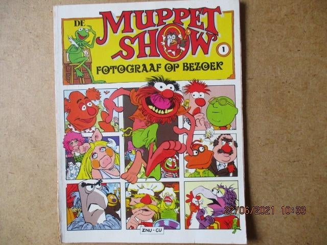 adv3587 de muppet show, Eén stripboek, Ophalen, Gelezen