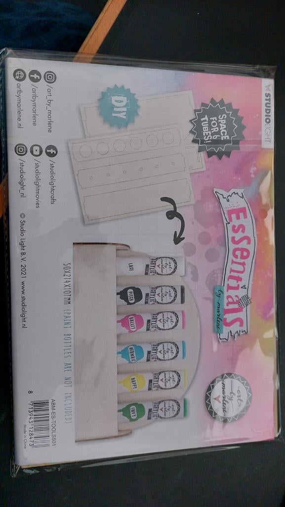 Studio Light Verf Display - Art by Marlene - Nieuw, Hobby en Vrije tijd, Knutselen, Nieuw, Ophalen of Verzenden