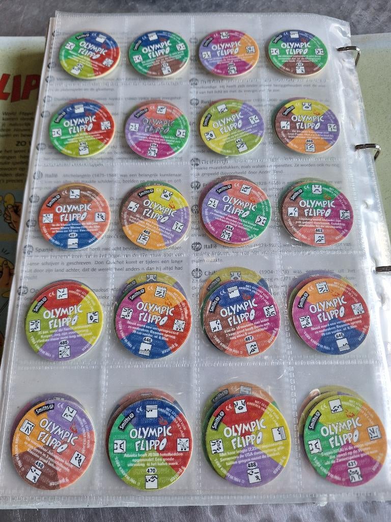 Flippo's spiek 24game olympic, Verzamelen, Flippo's, Ophalen of Verzenden, Spiek, Losse flippo's