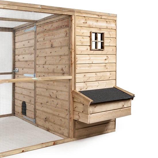 Houten Kippenhok Luuk XL | Nachthok + Ruime Ren | Glorenza, Dieren en Toebehoren, Pluimvee | Toebehoren, Ophalen of Verzenden