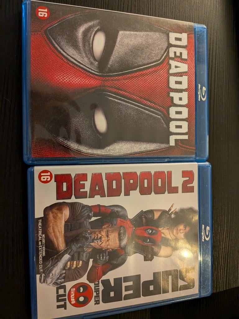 Deadpool 1 & 2 Blu Ray, Ophalen of Verzenden, Zo goed als nieuw