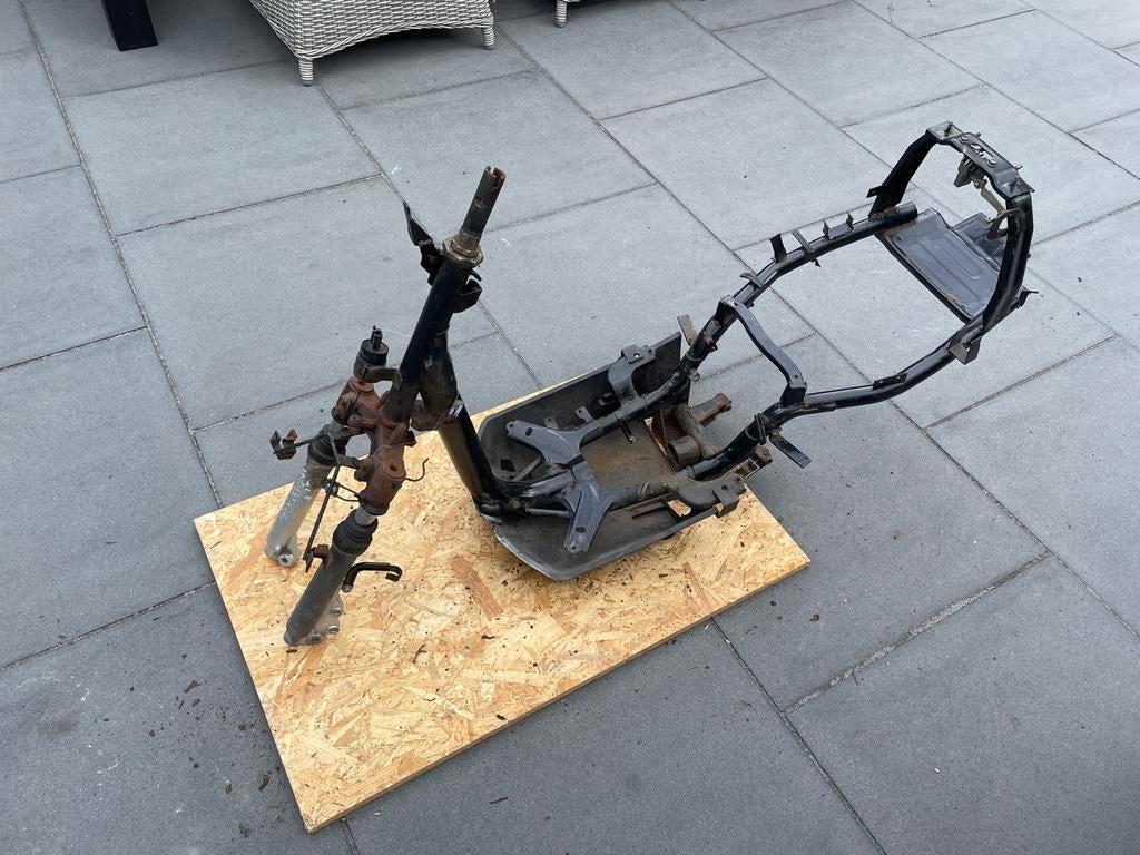 La Souris Frame met blauw kenteken, Fietsen en Brommers, Snorfietsen en Snorscooters, Gebruikt, Benzine, Ophalen, Overige merken