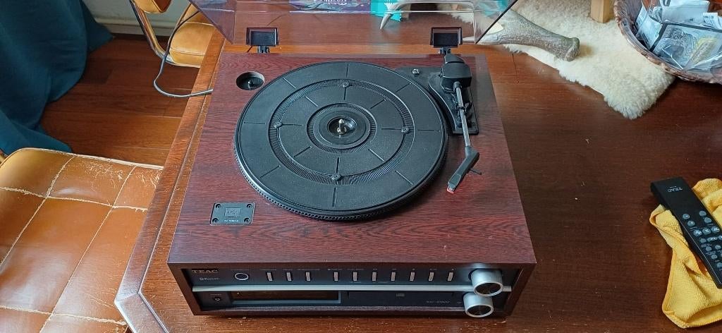TEAC Platenspeler, Zo goed als nieuw, USB-aansluiting, Platenspeler, Ophalen