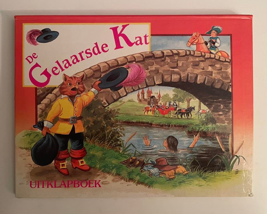 Pop up boek De Gelaarsde Kat uitklapboek, Ophalen of Verzenden, Gelezen
