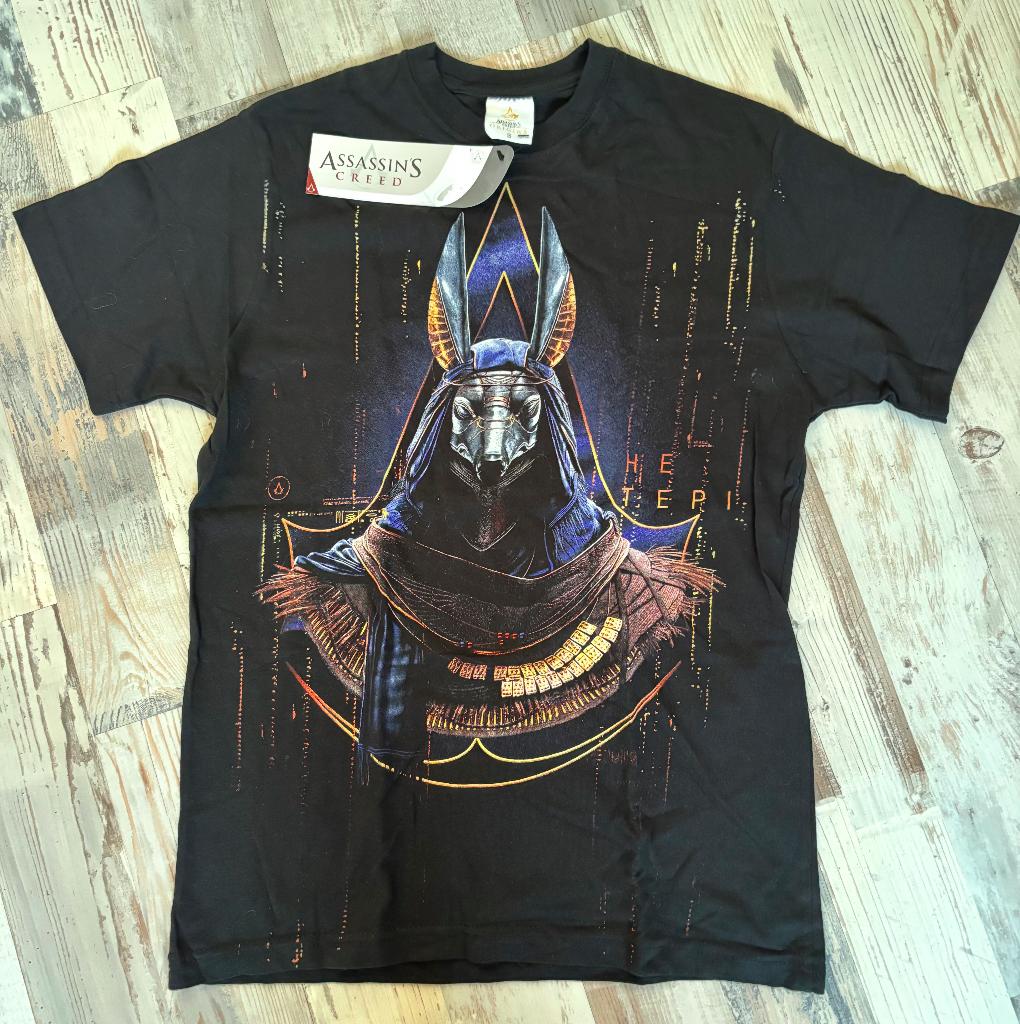 Assassins Creed T-Shirt Origins Anubis Maat S (NIEUW), Verzenden, Nieuw, Tv, Kleding