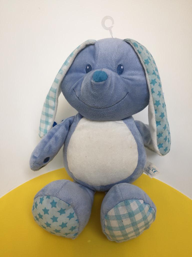 4117 tiamo konijn blauw 5x, Ophalen of Verzenden, Zo goed als nieuw, Konijn