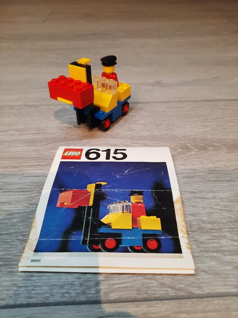 lego set 615 compleet, Ophalen of Verzenden, Gebruikt, Complete set, Lego