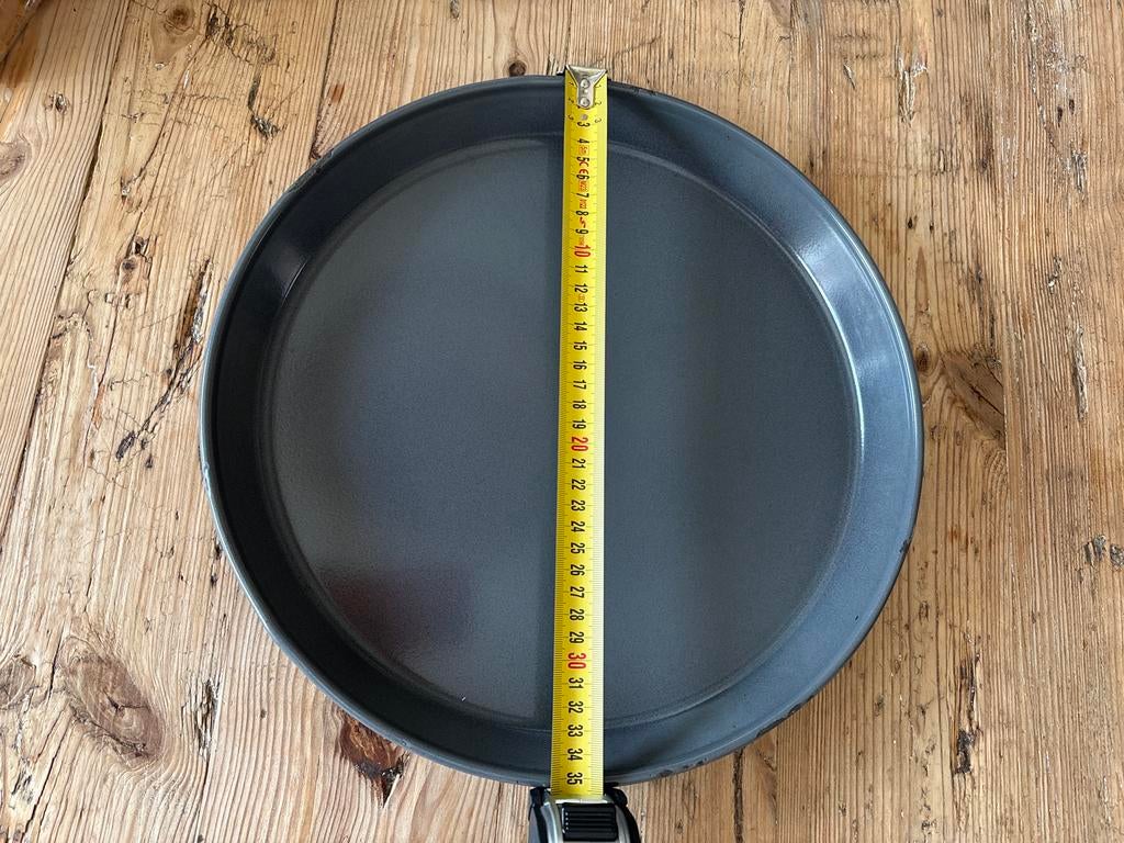 Rond bakblik - 35 cm - Gebruikt, perfecte conditie, Huis en Inrichting, Ophalen of Verzenden, Gebruikt