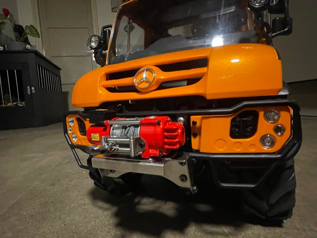 RC Unimog 1/10 - Zeer Mooi Model, Overige merken, Groter dan 1:32, Ophalen of Verzenden, Zo goed als nieuw