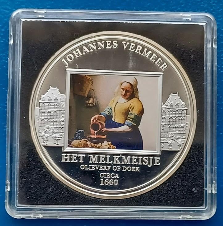Penning Rijksmuseum Het Melkmeisje BU - 2019, Ophalen of Verzenden, Overige materialen, Nederland