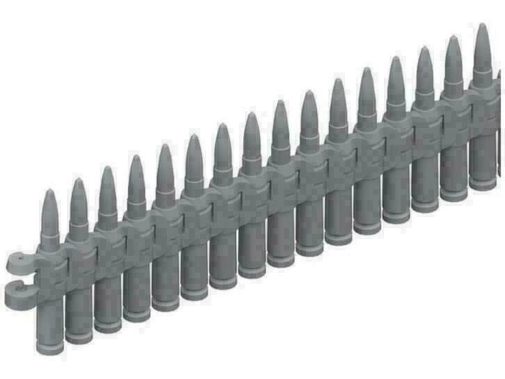 Eduard 635006 Ammo Belts 12,7 mm . - 50 cal ammo belts 1/35, Verzenden, Nieuw, 1:32 tot 1:50