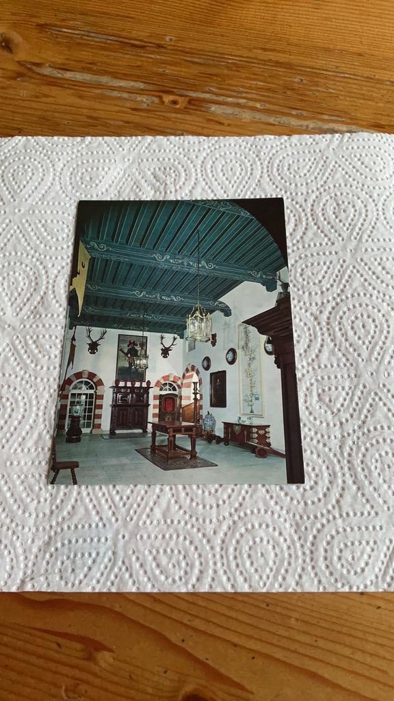 Postkaart - Kasteel Duivenvoorde - Voorhuis, Ophalen of Verzenden, 1960 tot 1980, Ongelopen, Gebouw