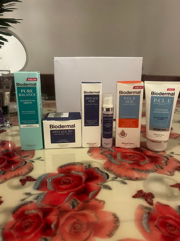 Biodermal Huidverzorgingsset, Verzenden, Nieuw, Bodylotion, Crème of Olie