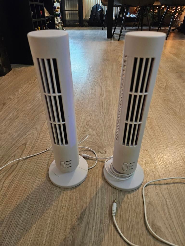 Te ruil/koop: Set verkoelende airco ventilatoren., Ophalen of Verzenden, Plafondventilator