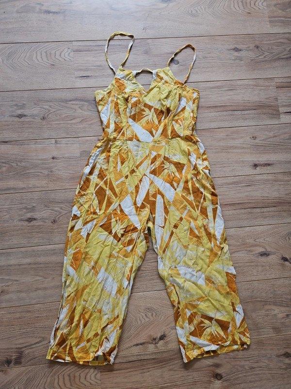 Jumpsuit met zomerse print maat M, Maat 38/40 (M), Verzenden, Geel, Mercatto