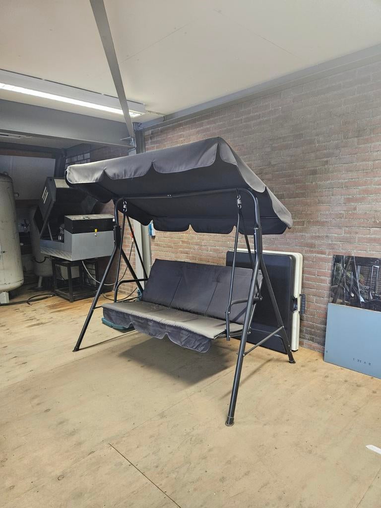 Grote schommelbank, Tuin en Terras, Tuinbanken, Ophalen, Gebruikt, Metaal, Schommelbank