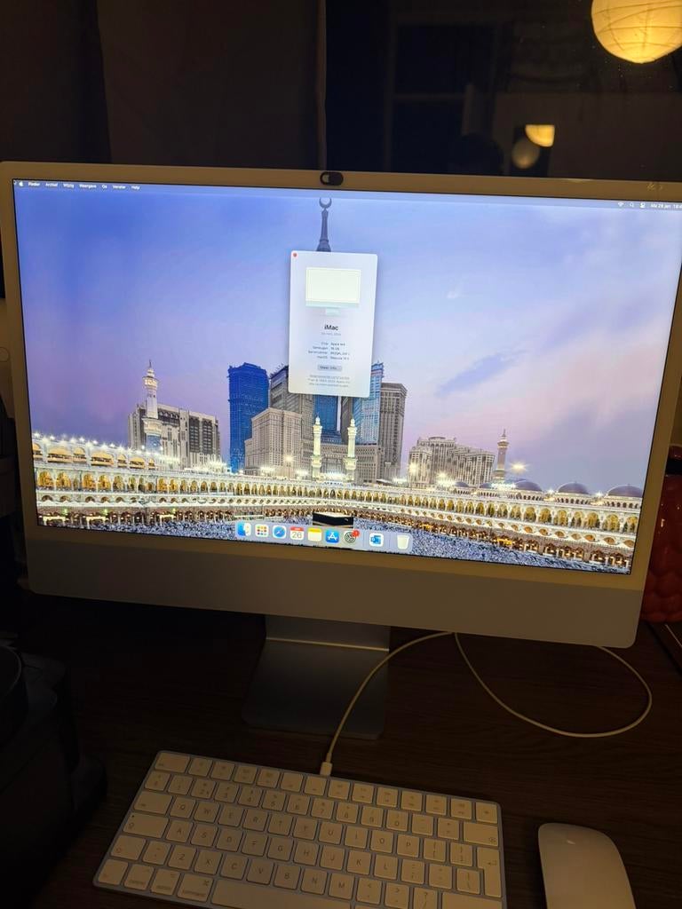 Imac 2025 met garantie, Computers en Software, Apple Desktops, Ophalen of Verzenden, Zo goed als nieuw, IMac