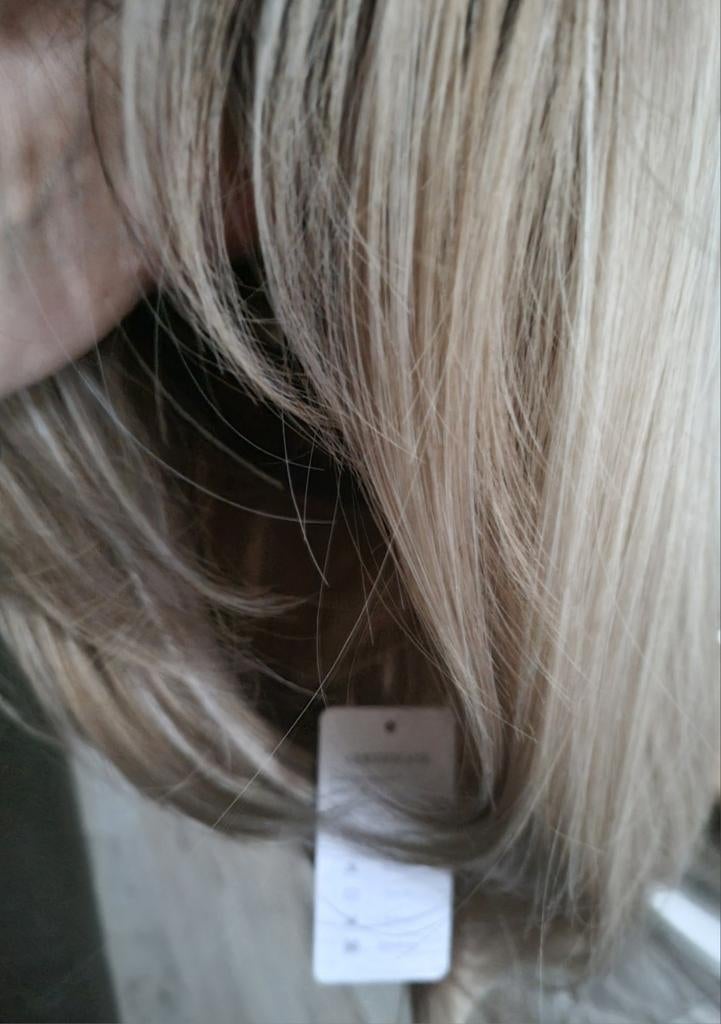 Blonde pruik/haarwerk/wig. Nog 1 over., Sieraden, Tassen en Uiterlijk, Uiterlijk | Haarverzorging, Ophalen of Verzenden, Nieuw