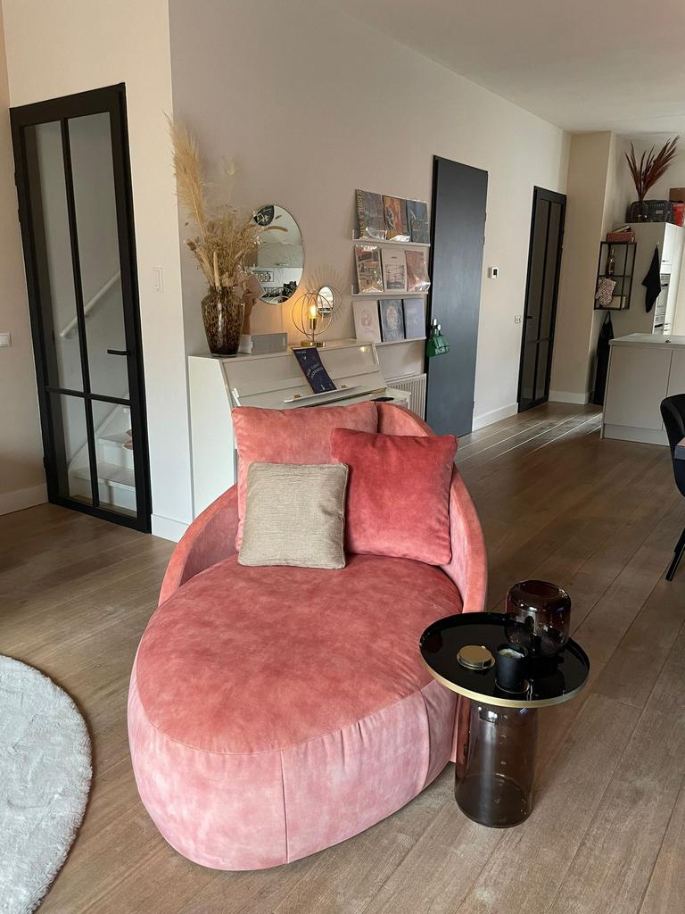 Velvet roze toya lounge passe partout, Ophalen