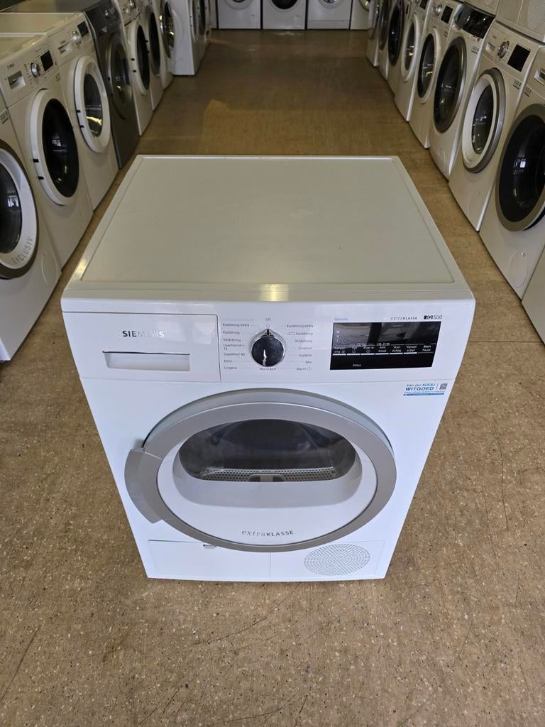Siemens IQ 500 condensdroger | 8 kilo | Gratis thuis 🚚✅️, Ophalen, Jirnsum, Anti-kreukfase, 8 tot 10 kg