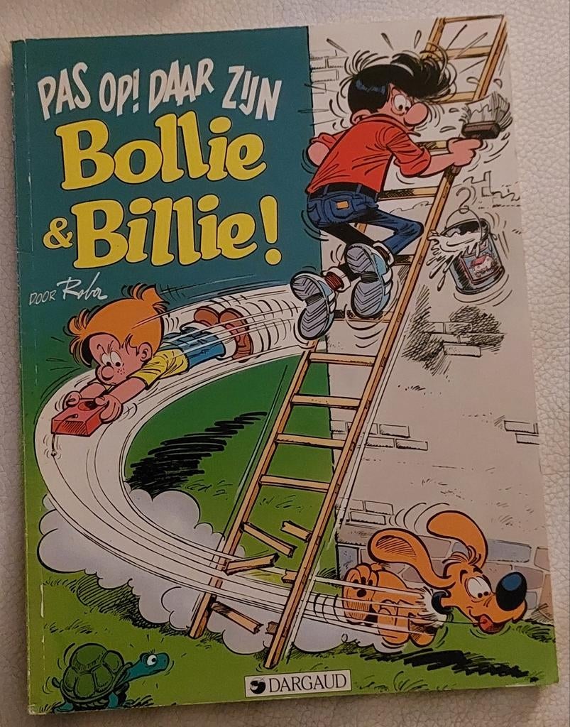 Bolle & Billie: Pas op! Daar zijn Bolle & Billie!, Eén stripboek, Ophalen of Verzenden, Gelezen, Roba