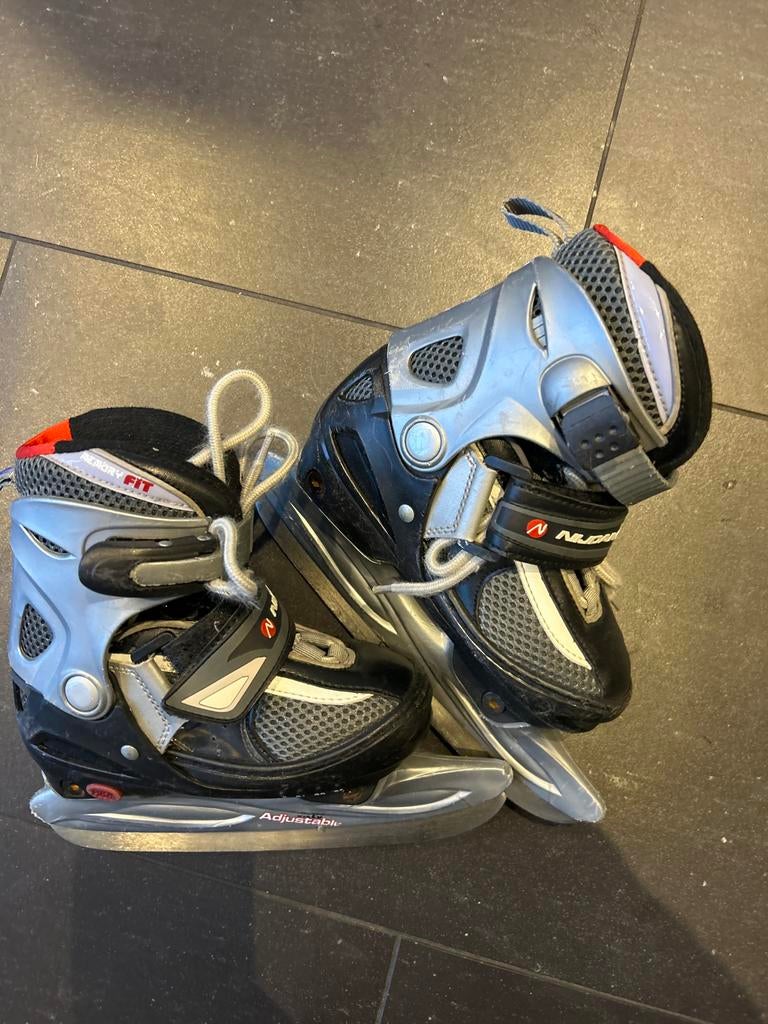 Nijdam verstelbare schaatsen maat 30-33, Ophalen of Verzenden, Gebruikt, Combinoren, Nijdam