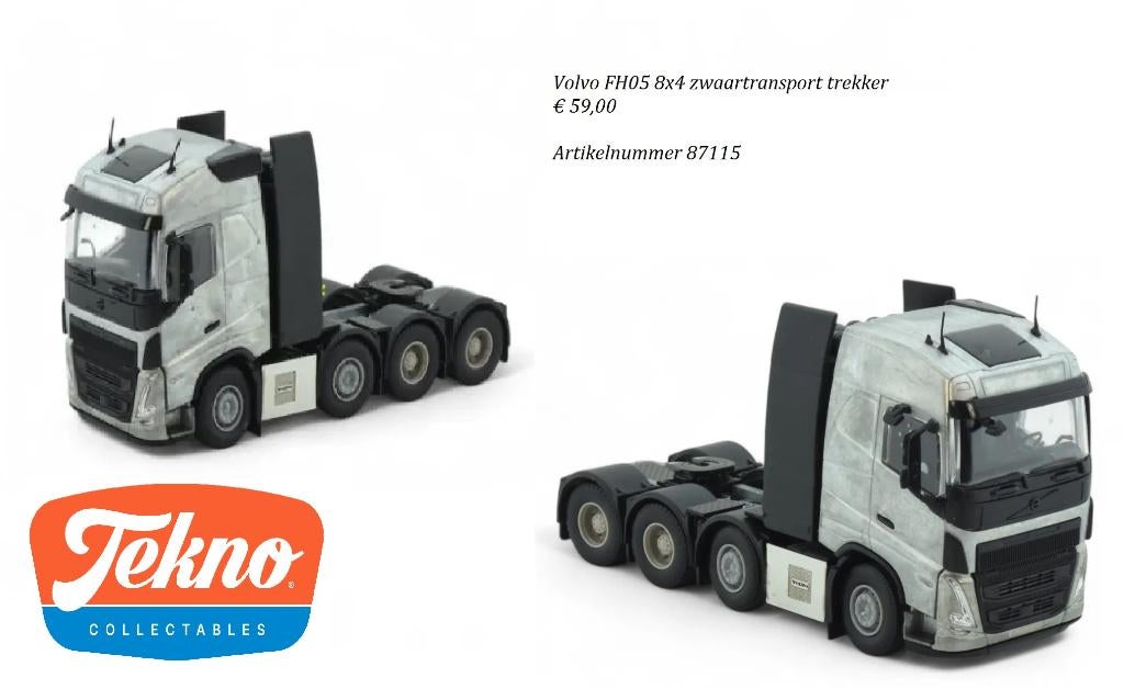 tekno kits, Ophalen of Verzenden, Nieuw, Bus of Vrachtwagen, Tekno