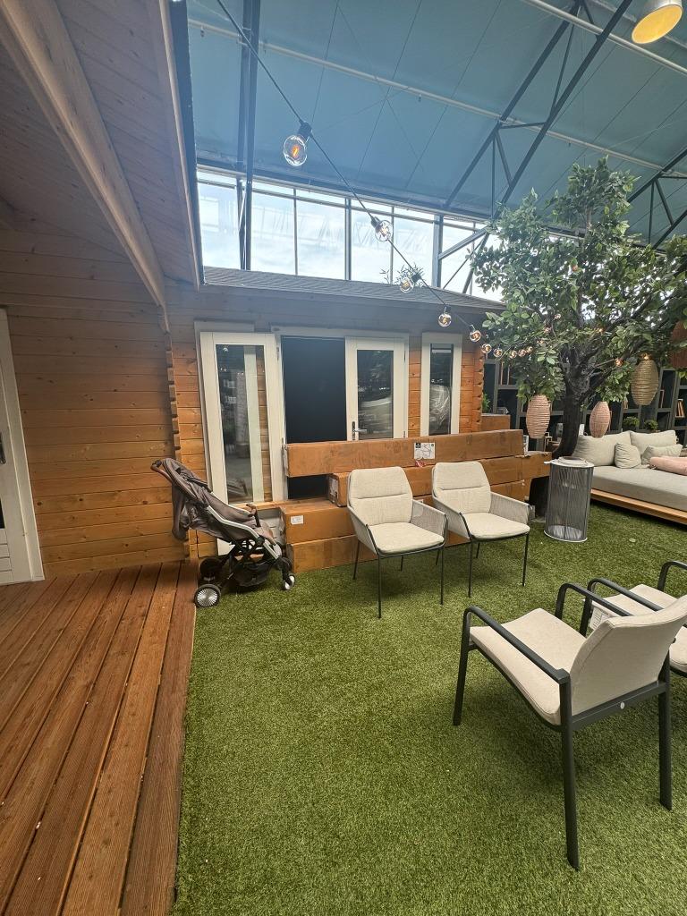 Showmodel Tuinhuis Lugarde | Maatwerk - OP = OP, Tuin en Terras, Tuinhuizen, Ophalen, Zo goed als nieuw, 400 cm of meer, 500 cm of meer