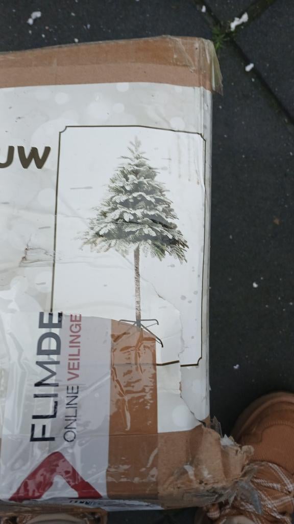 Kerstboom Panora Sneeuw - 180cm, Diversen, Kerst, Ophalen