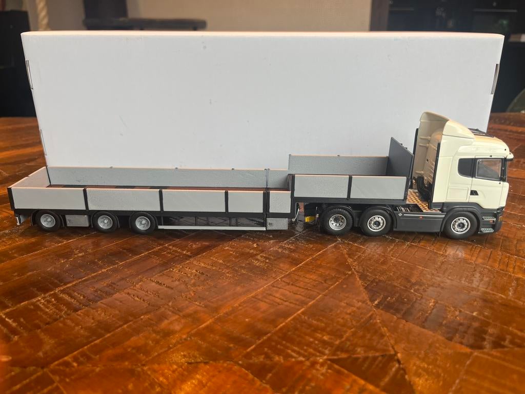 Vdeijk noorse dieplader schuifbaar met schotten, Overige merken, 3D modelleur VDEIJK, Info@3dmodelleurvdeijk.nl, Nieuw