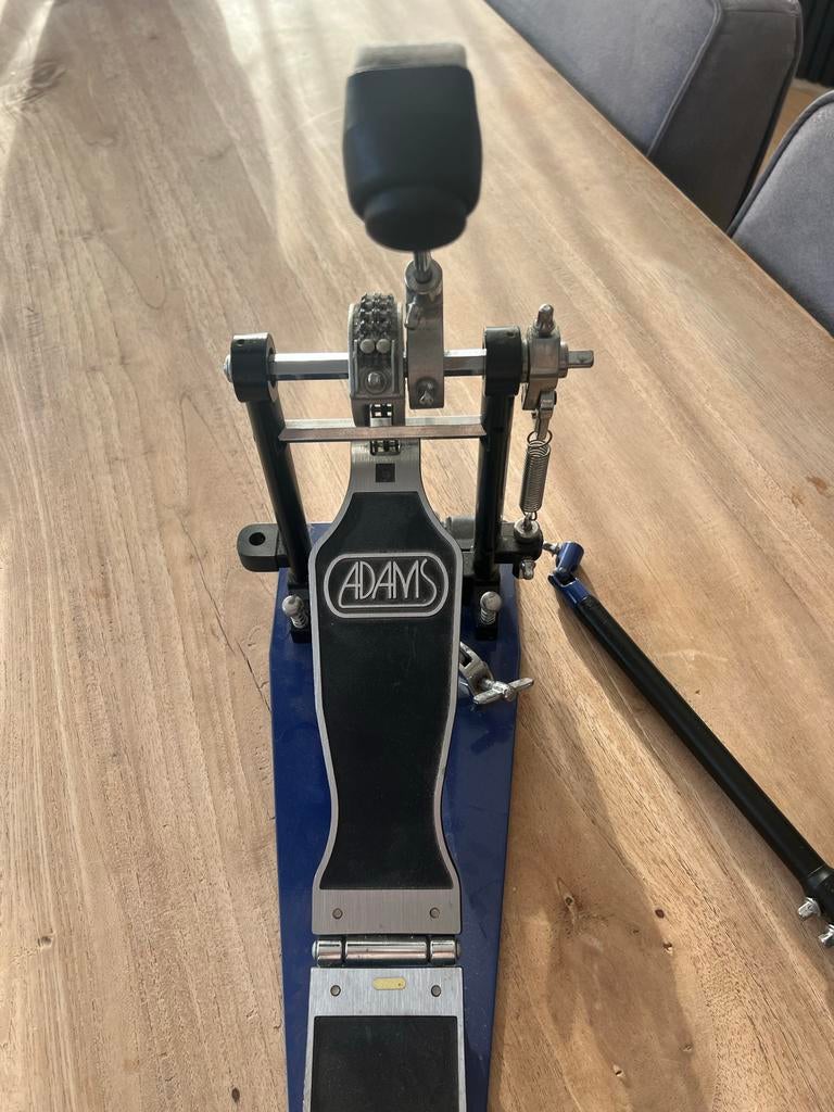 Adams Bassdrum Pedaal - Dubbele Ketting, Ophalen of Verzenden, Gebruikt, Overige merken