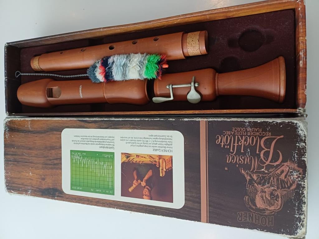 Tenor blokfluit Hohner, Muziek en Instrumenten, Blaasinstrumenten | Blokfluiten, Ophalen of Verzenden, Gebruikt, Tenor