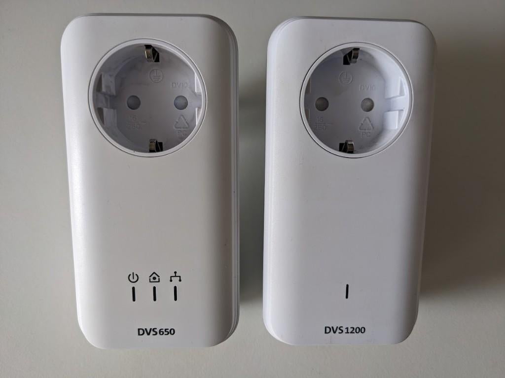 Set KPN Powerline Adapters - 2 stuks, Computers en Software, Powerlines, Ophalen of Verzenden, Gebruikt