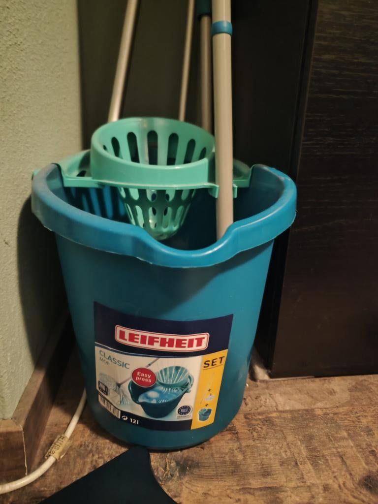Leifheit Dweil Set - Nieuw, Ophalen, Nieuw, Kunststof, Met handgreep