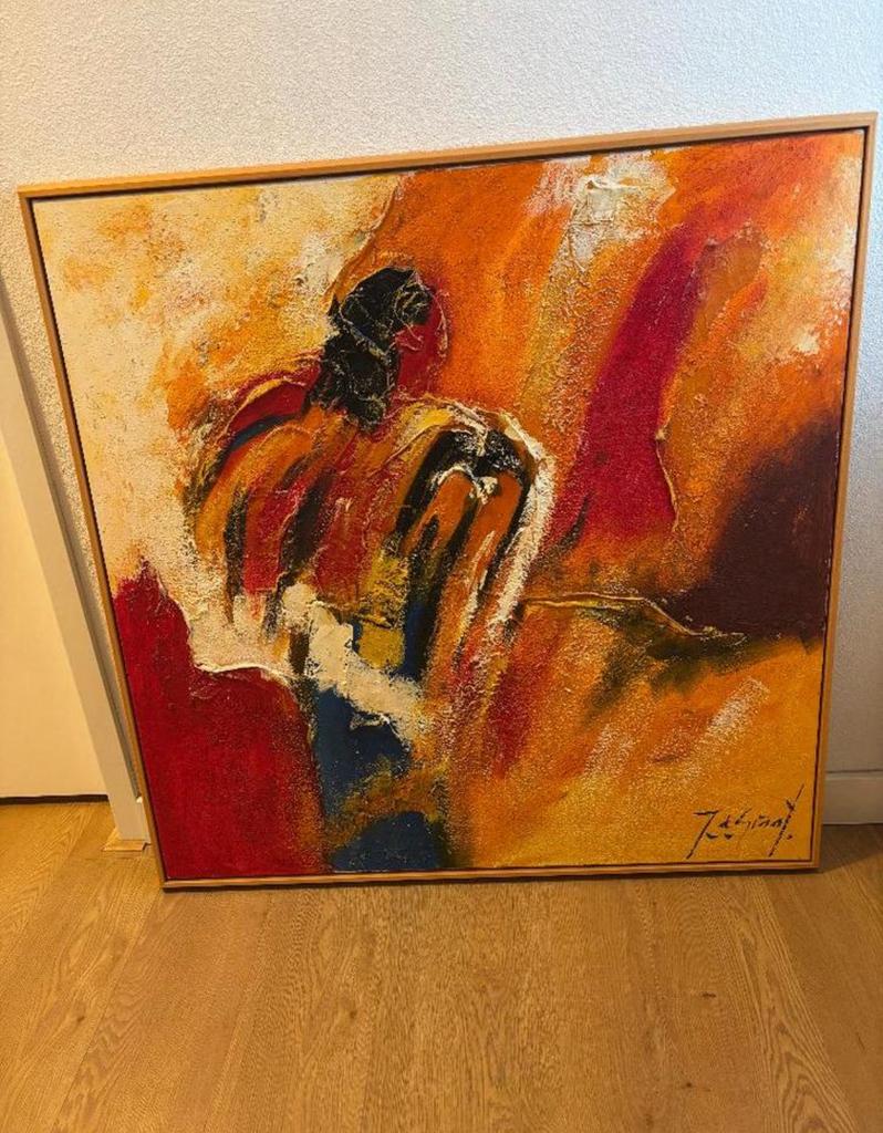 Origineel Schilderij van Jochem de Graaf, Ophalen