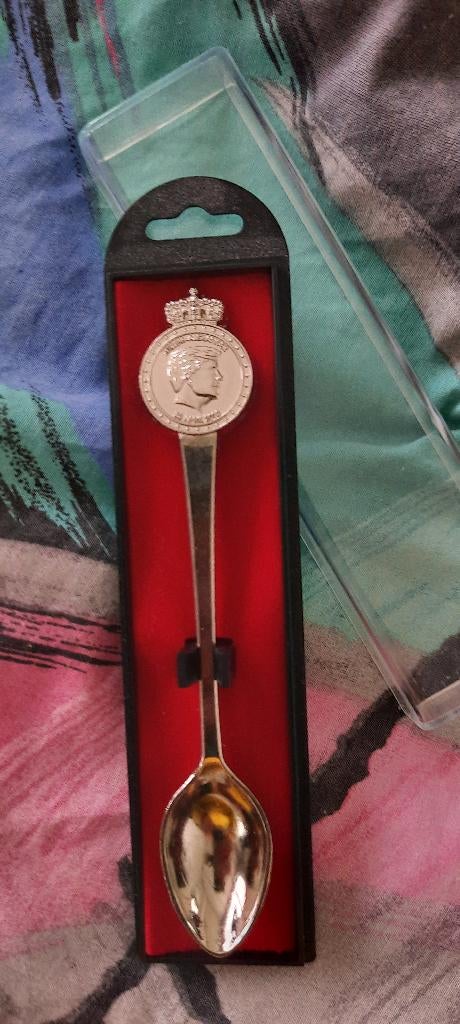 theelepel willem alexander - uitgave Douwe Egberts, Ophalen of Verzenden, Nieuw, Nederland, Speld(je) of Lepel(tje)