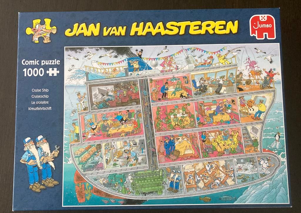 Cruiseschip, Ophalen of Verzenden, 500 t/m 1500 stukjes, Zo goed als nieuw, Legpuzzel