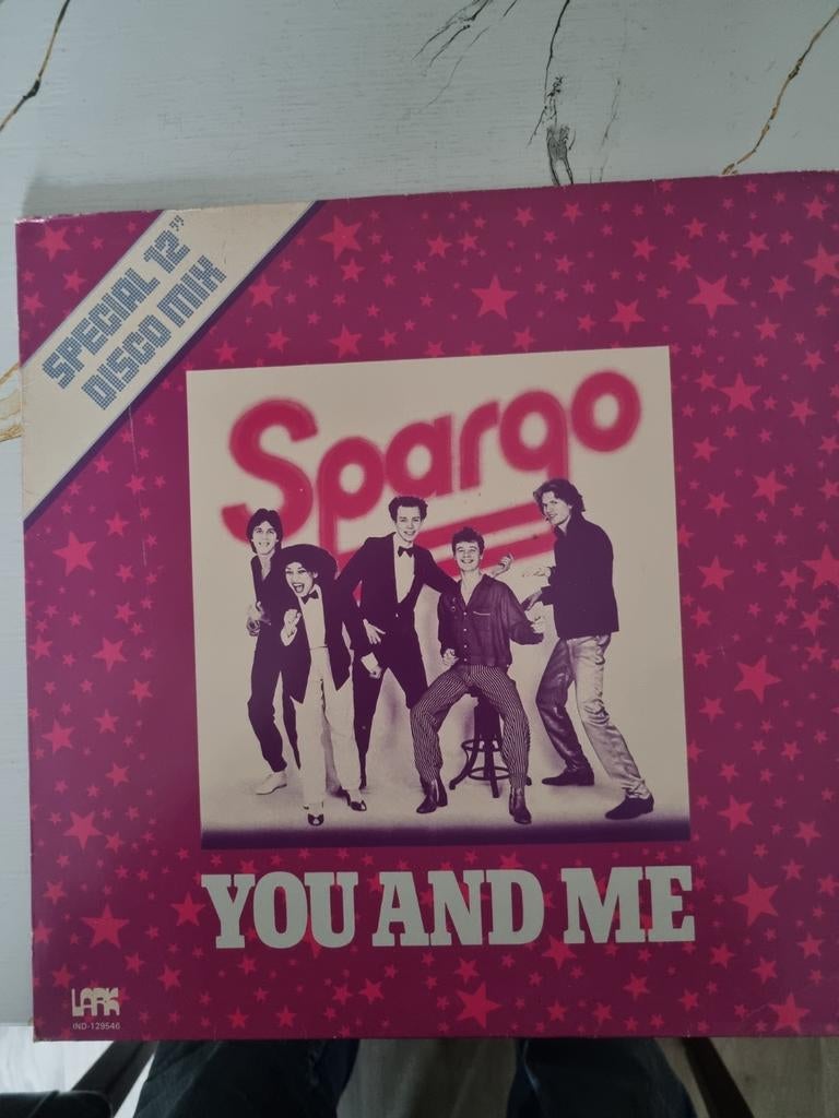 Spargo you and me 12 inc singel, Cd's en Dvd's, Vinyl | Pop, Ophalen of Verzenden, Gebruikt, Overige formaten