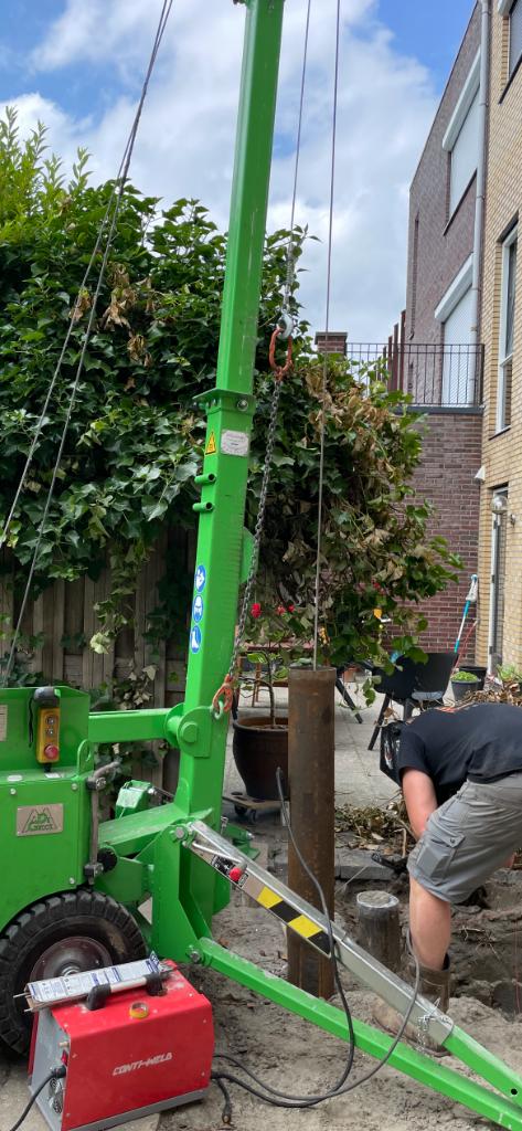 Palen heien en/of funderen voor een aanbouw of uitbouw, Garantie, Verbouw of Aanbouw