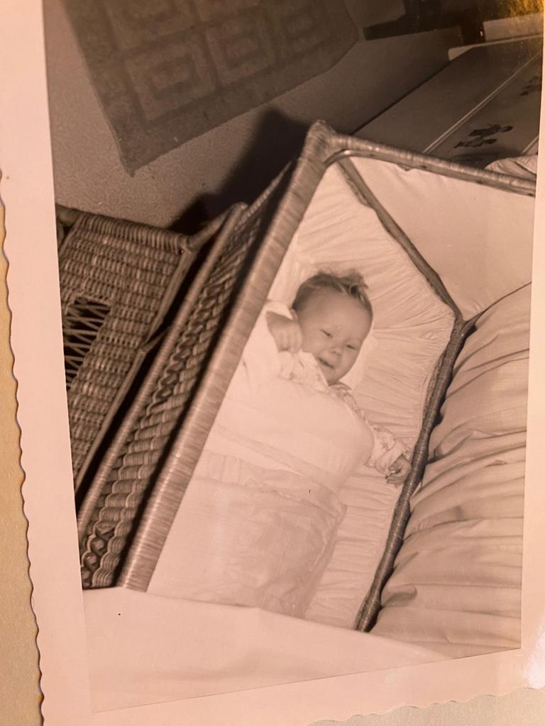 Vintage Scandinavische wieg ca. 1900, Ophalen of Verzenden, Gebruikt